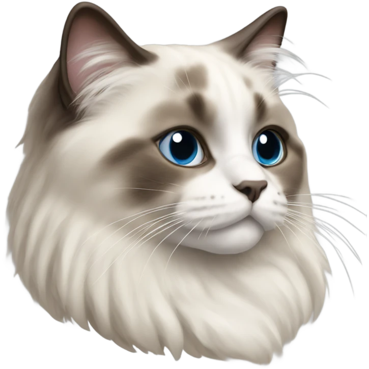 Ragdoll cat emoji