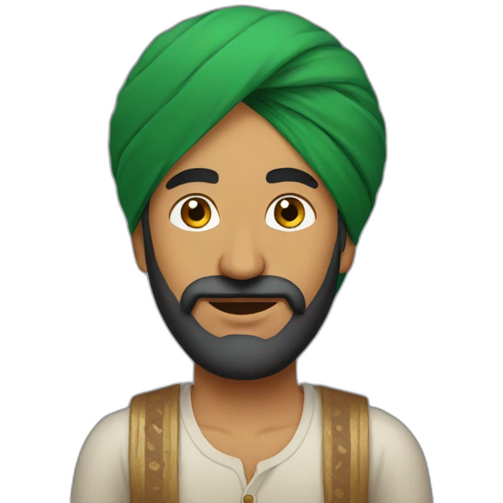 Indian punjabi man emoji