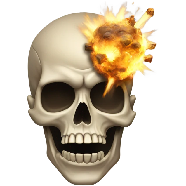 💀 plus 🤯 emoji