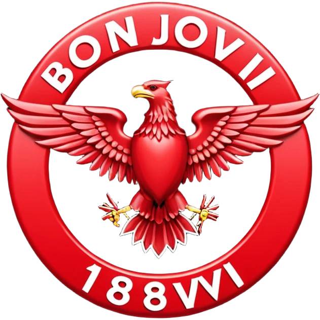 Bon Jovi 1986 band logo emoji