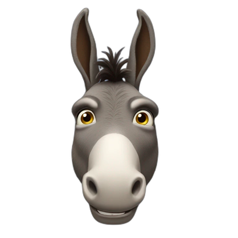Donkey from shrek emoji