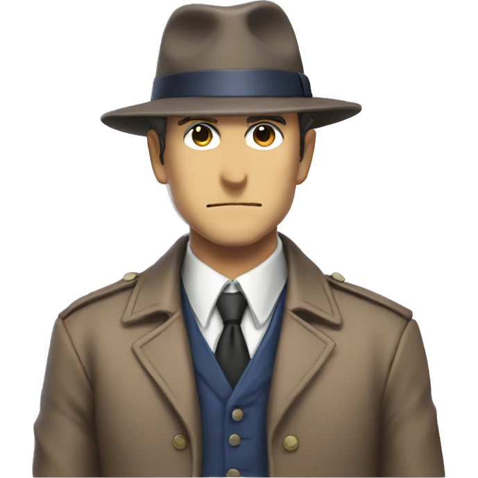 Detective Dick Gumsh Ace Attorney emoji