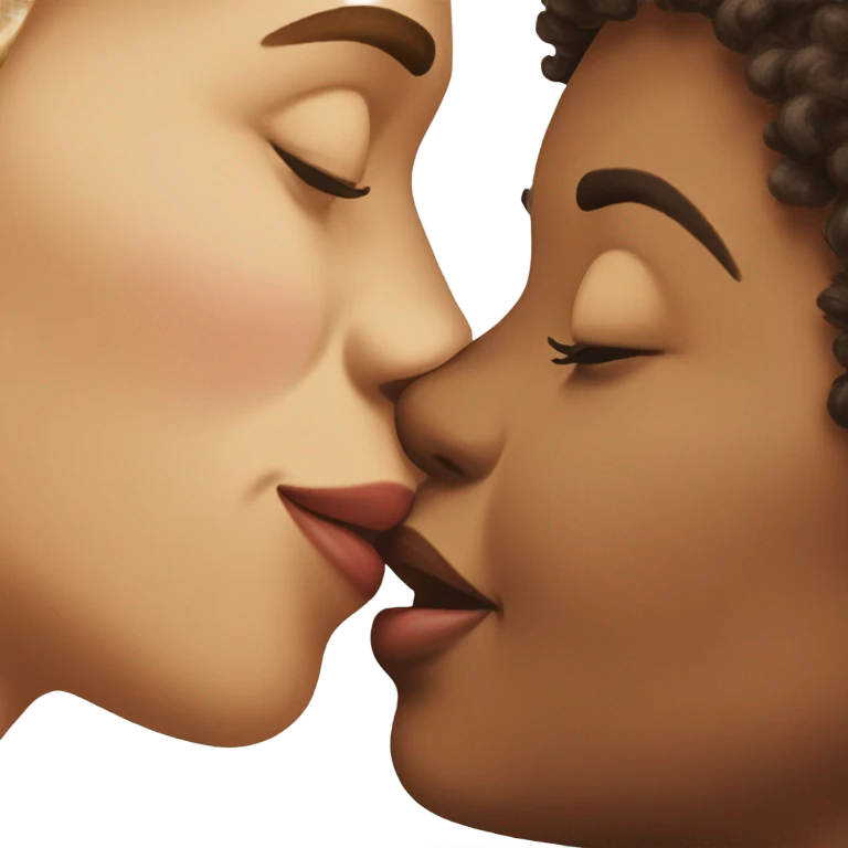 Kissing emoji