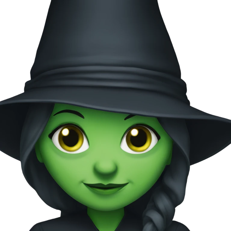 Elphaba from wicked emoji