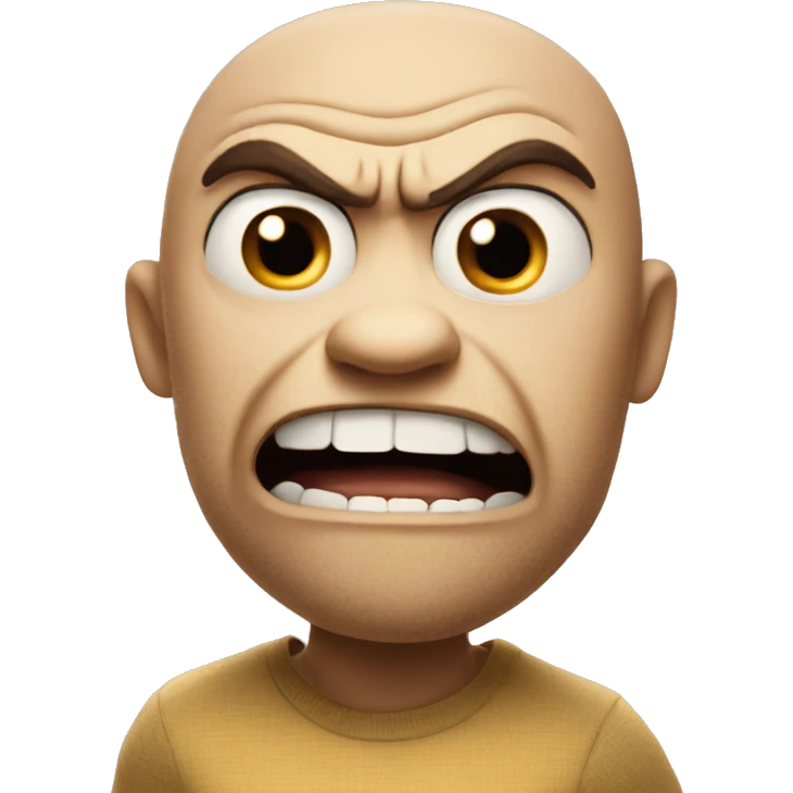 angry character from the movie inside out emoji