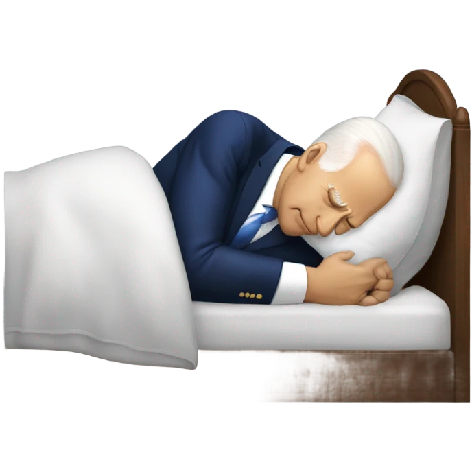 President Biden asleep emoji