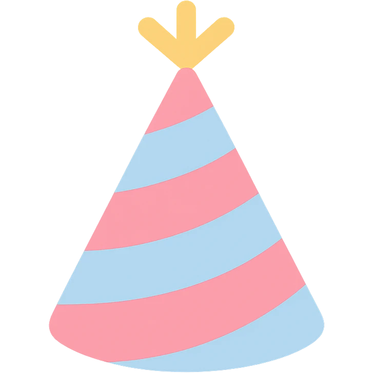 Party hat emoji