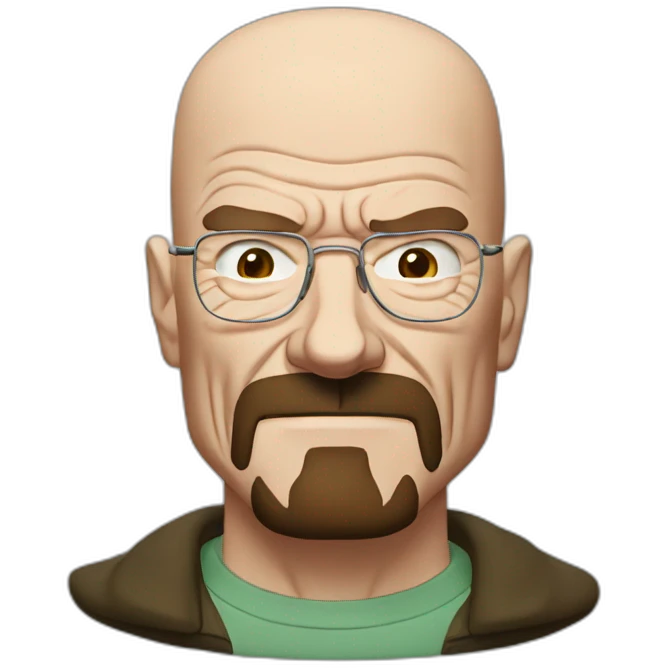 Walter White de breaking bad emoji