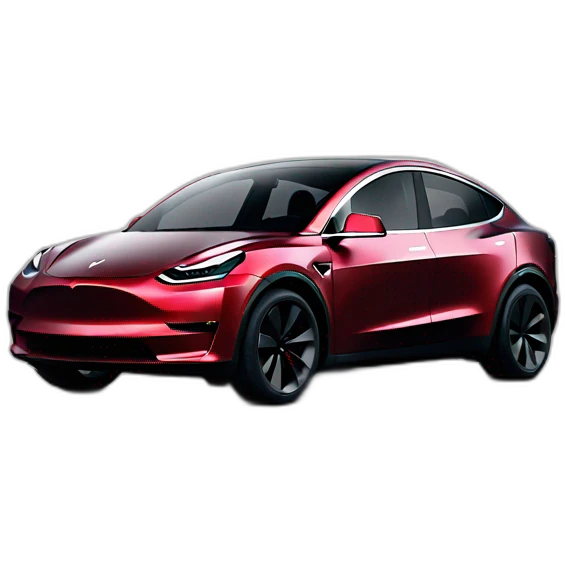 Tesla model y emoji