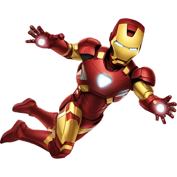 iron man falling down emoji