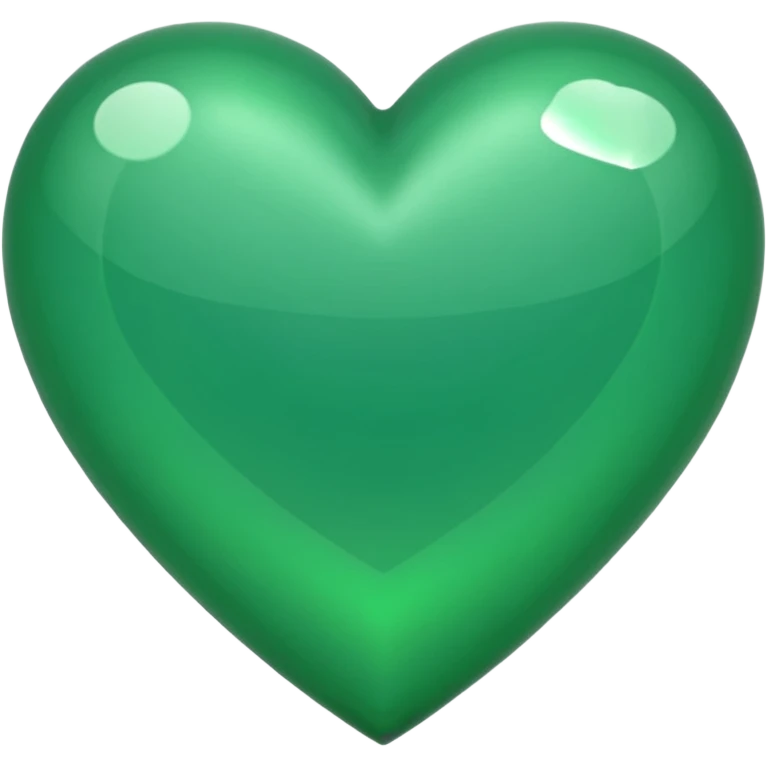 green heart with a checkered pattern emoji