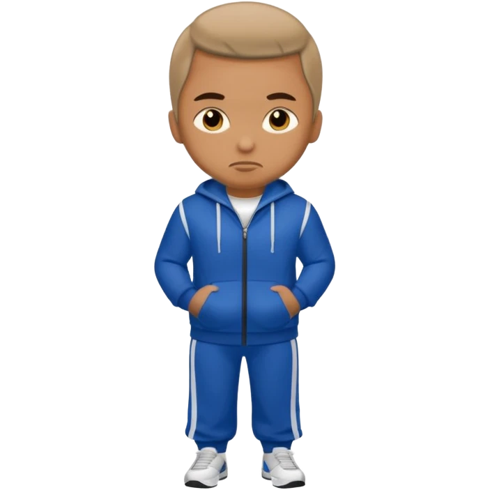 gangster in track suit emoji