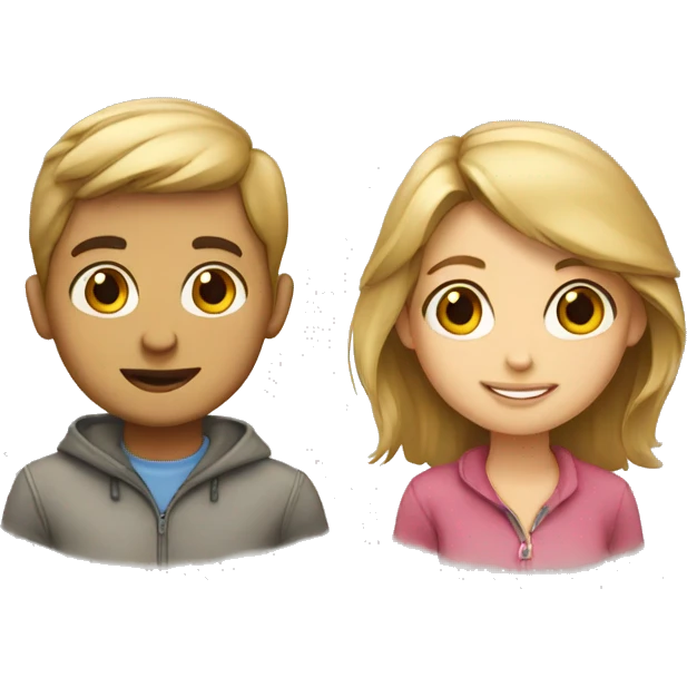 Boy and girl  emoji