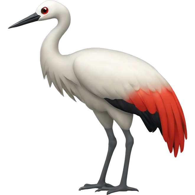 japan Crane emoji