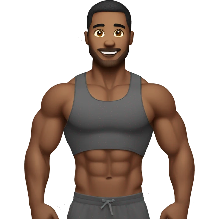 fitness men emoji