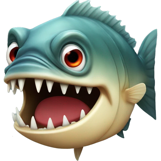 piranha emoji