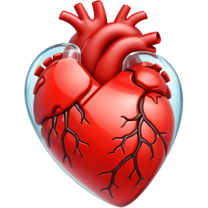 heart with a glass emoji