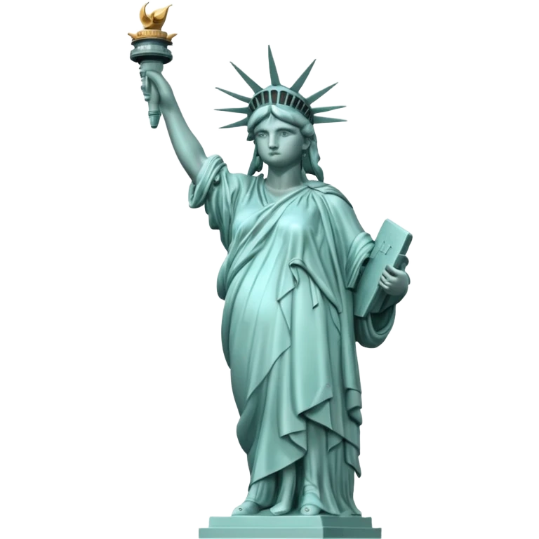 Statue of liberty  full body naked big boobs and nipplesb emoji