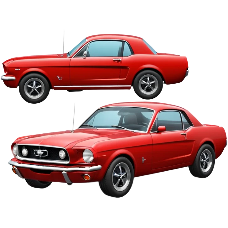 Classic mustang emoji