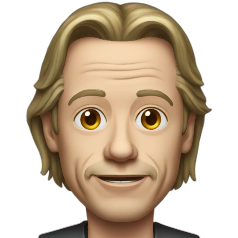 Steve buscemi signe metal emoji