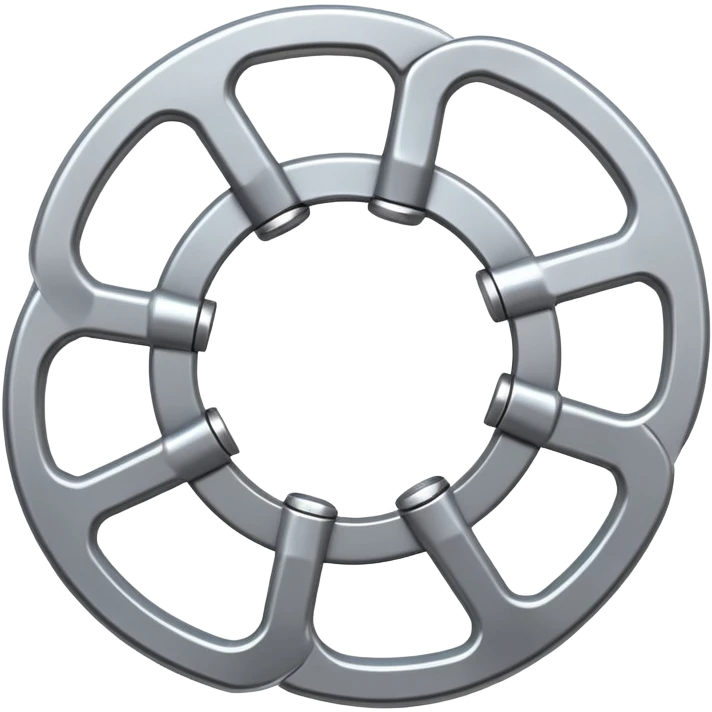 multiple spanners linking into a circle emoji