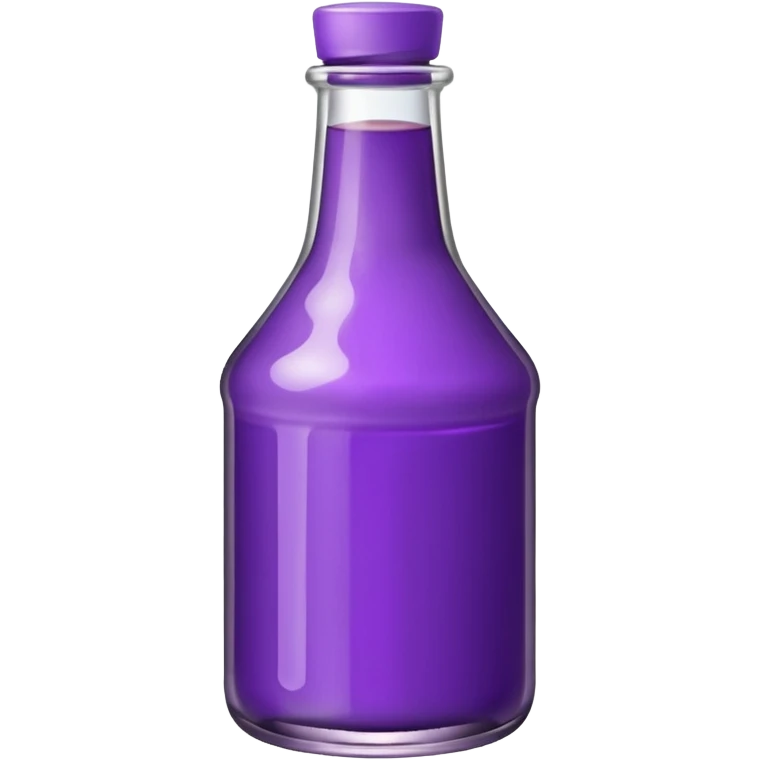 purple sauce bottle  emoji