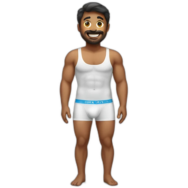 underwear man emoji