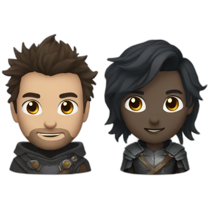 Vox Machina Vex and Vax emoji