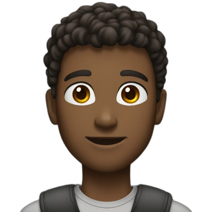 Tall young guy emoji