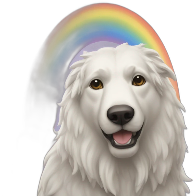Odin on the rainbow bridge emoji
