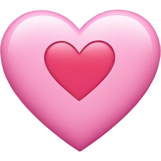 pink heart emoji