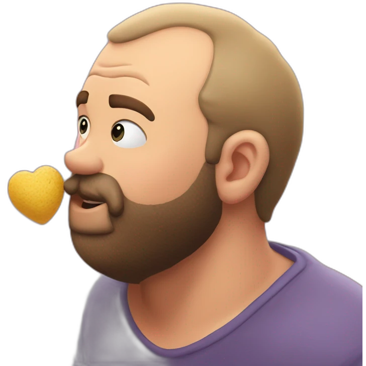 tom segura kissing bert kreischer emoji