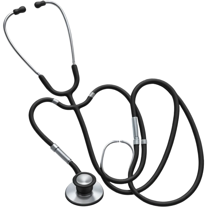 black Stethoscope emoji
