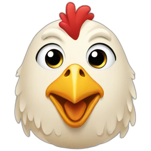 chicken emoji