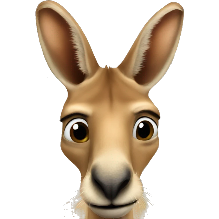 kangaroo with donald trump emoji