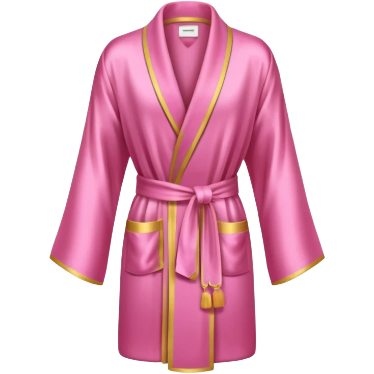 pink silk robe emoji
