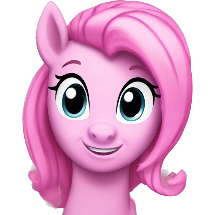 Pink my little pony  emoji