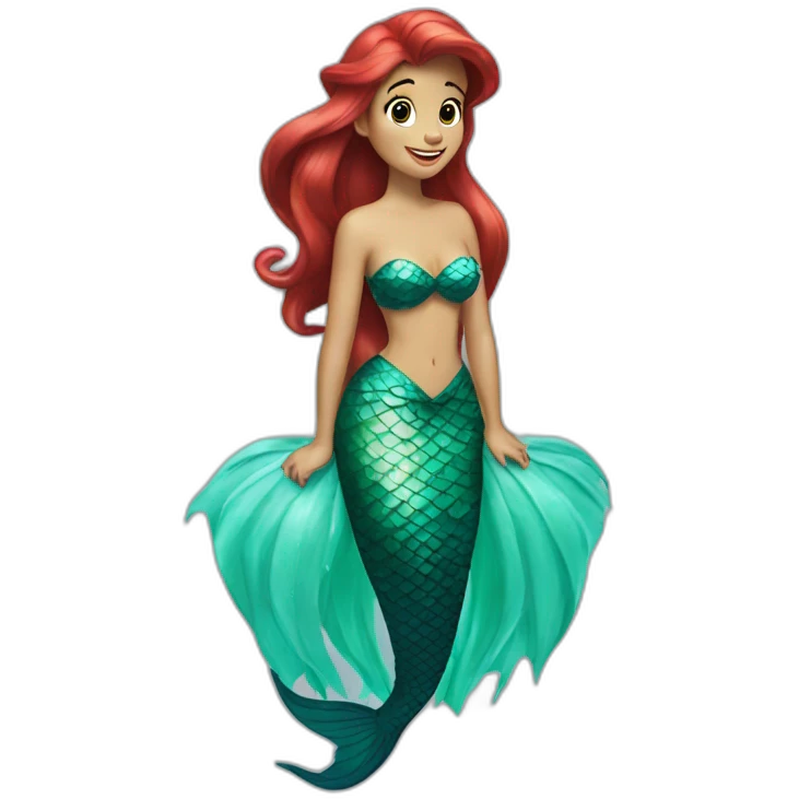 The Little Mermaid emoji