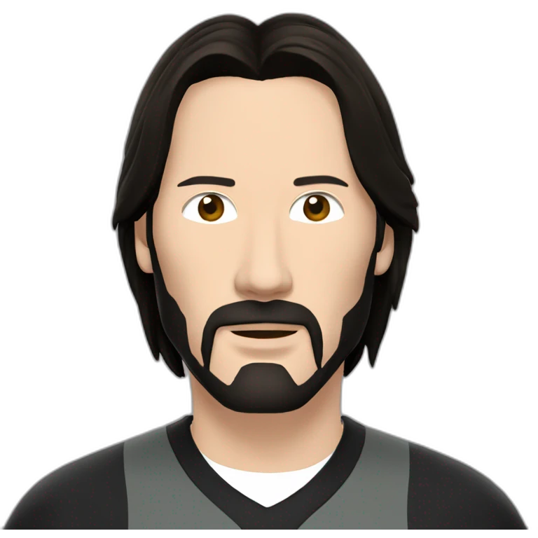 keanu-reeves-wearing-newcastle-kit emoji