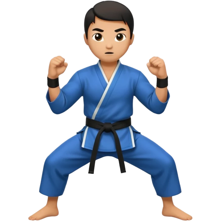 Kung fu emoji