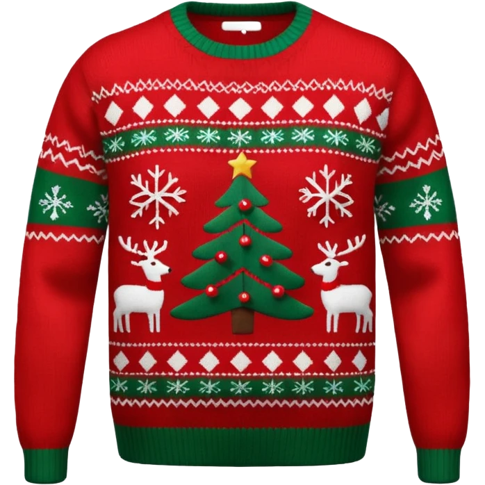 christmas sweater emoji