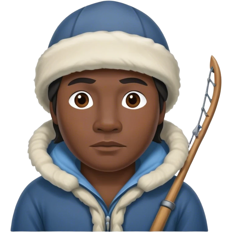 Inuit fisherman emoji