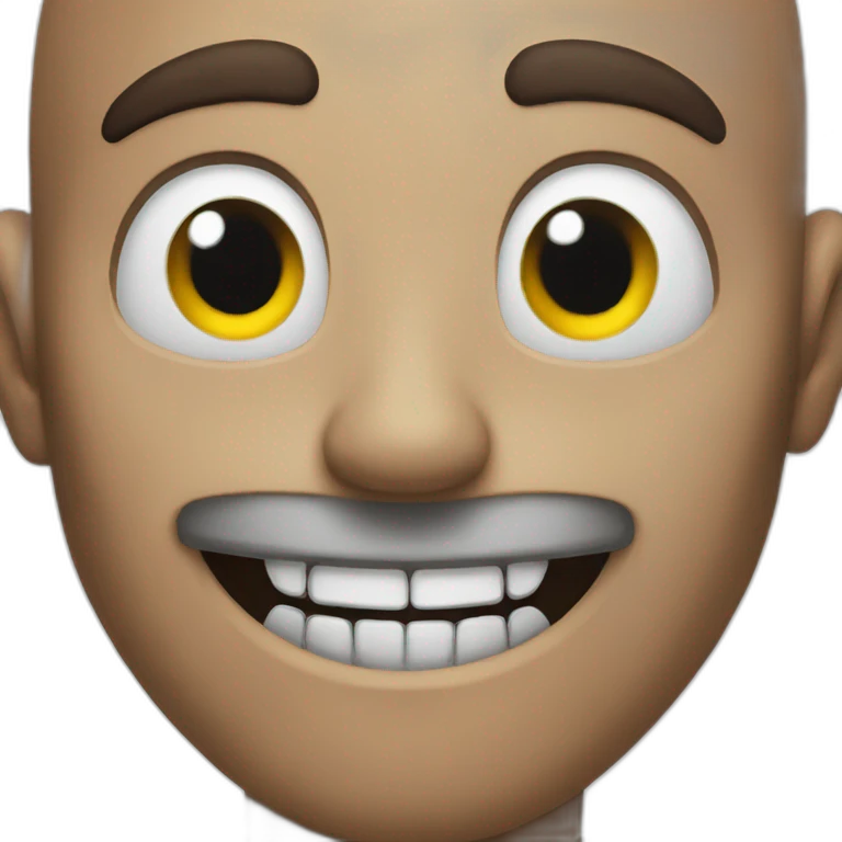 cursed-smile emoji