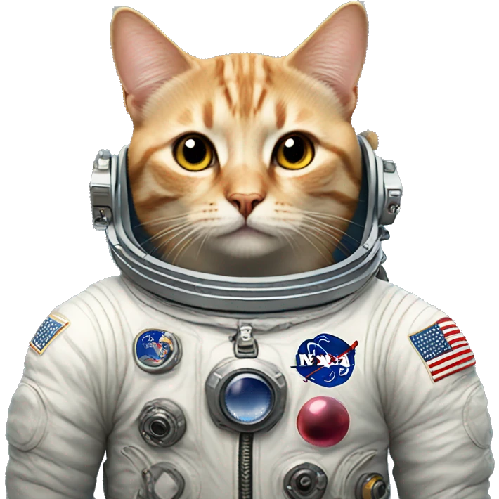 astronaut cat  emoji