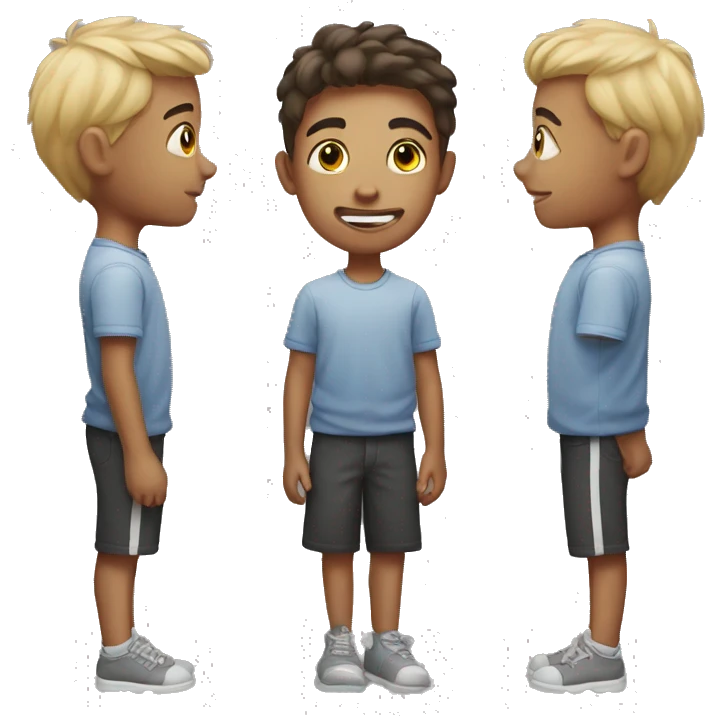 one boy play games emoji