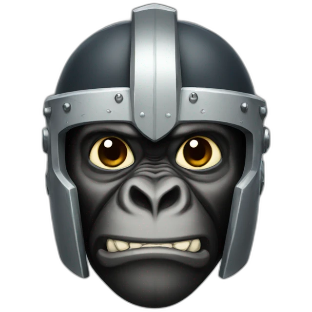 Crusader Gorilla emoji
