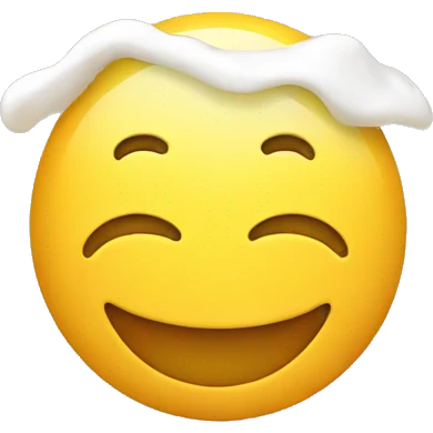 excited emoji smiling with teeth together emoji