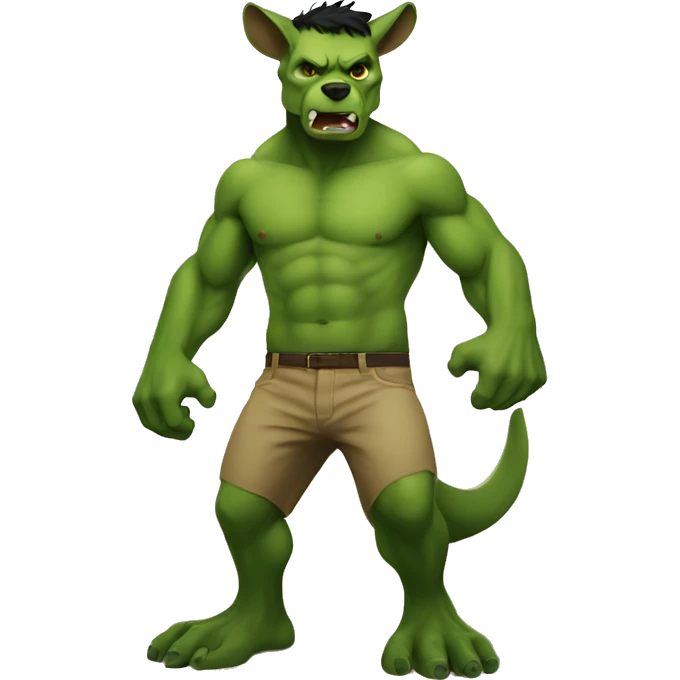 hulk kangaroo emoji