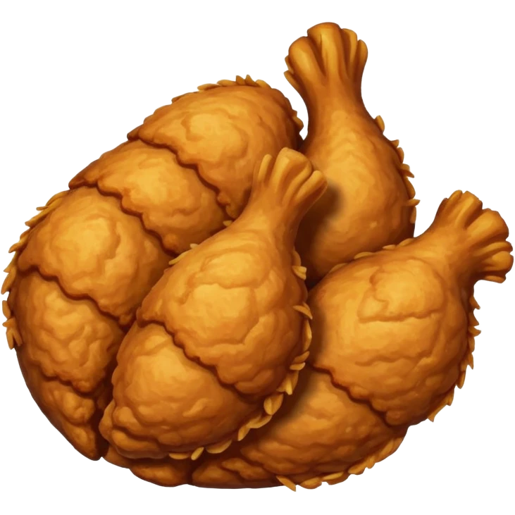 A Fried Chicken emoji