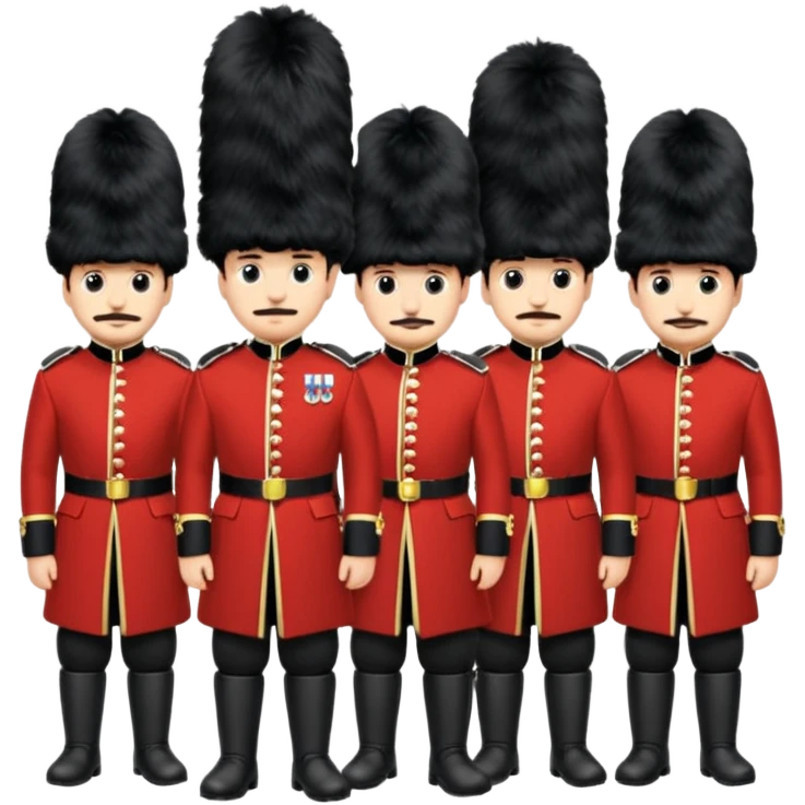 British Royal Guards emoji